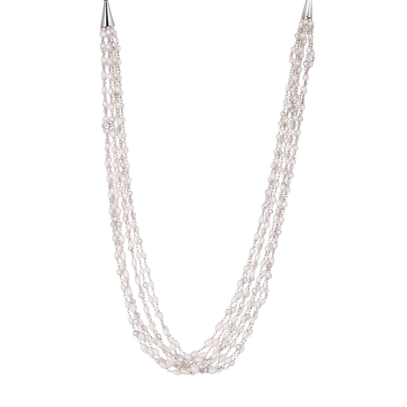 Sterling Silver Pearl Chain