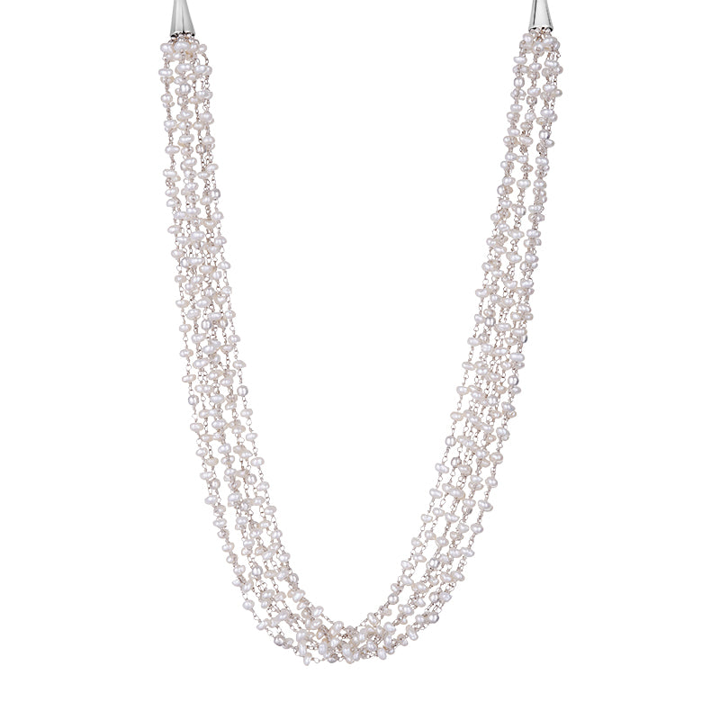 Sterling Silver Pearl Chain