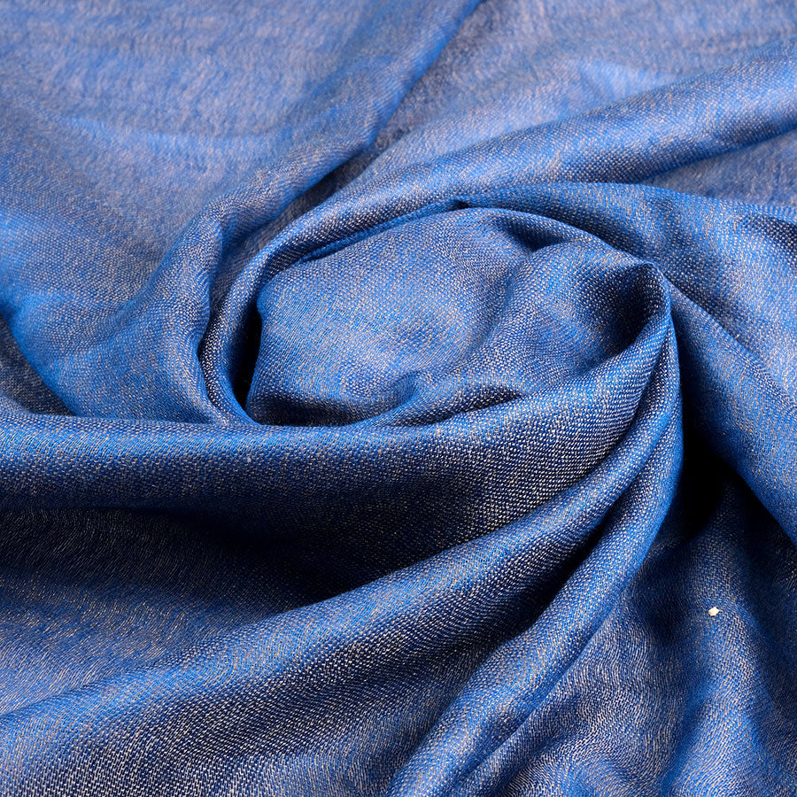 Blue & Stone Reversible Cashmere stole