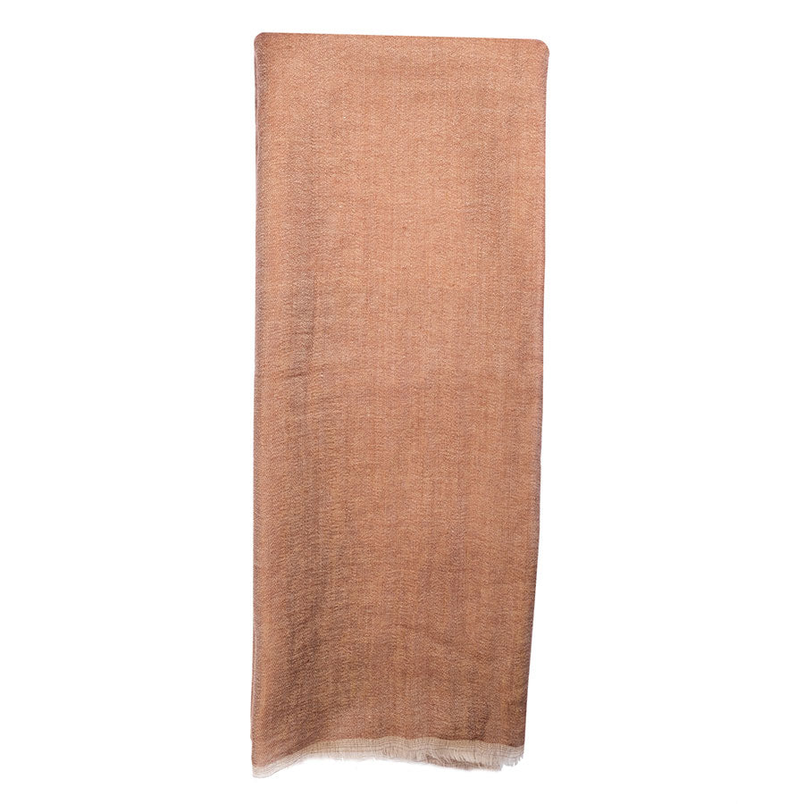 Brown & Bronse Reversible Cashmere Stole