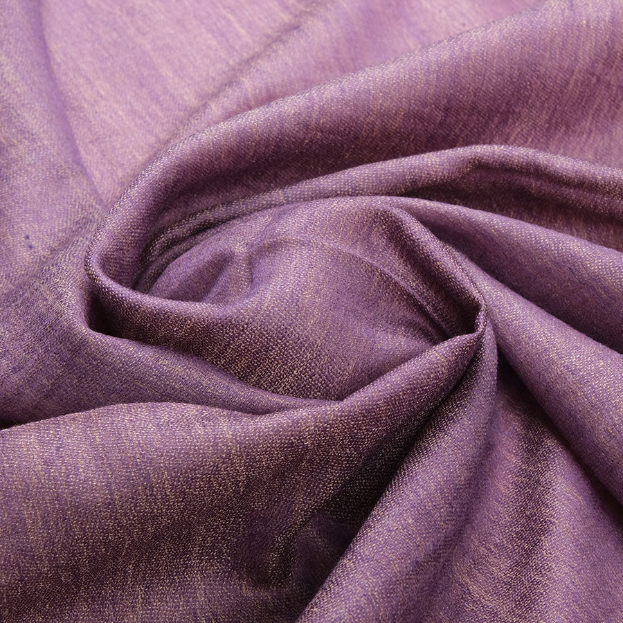 Reversible Cashmere stole in Nude & Lavender