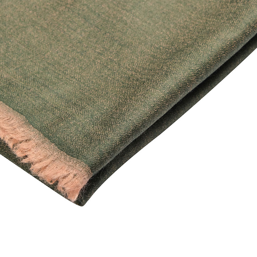 Sage & Sepia Reversible Cashmere stole