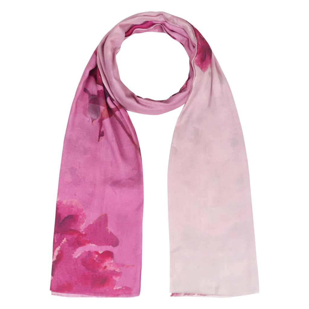 Milk Digital Printed Stole -  Orchid