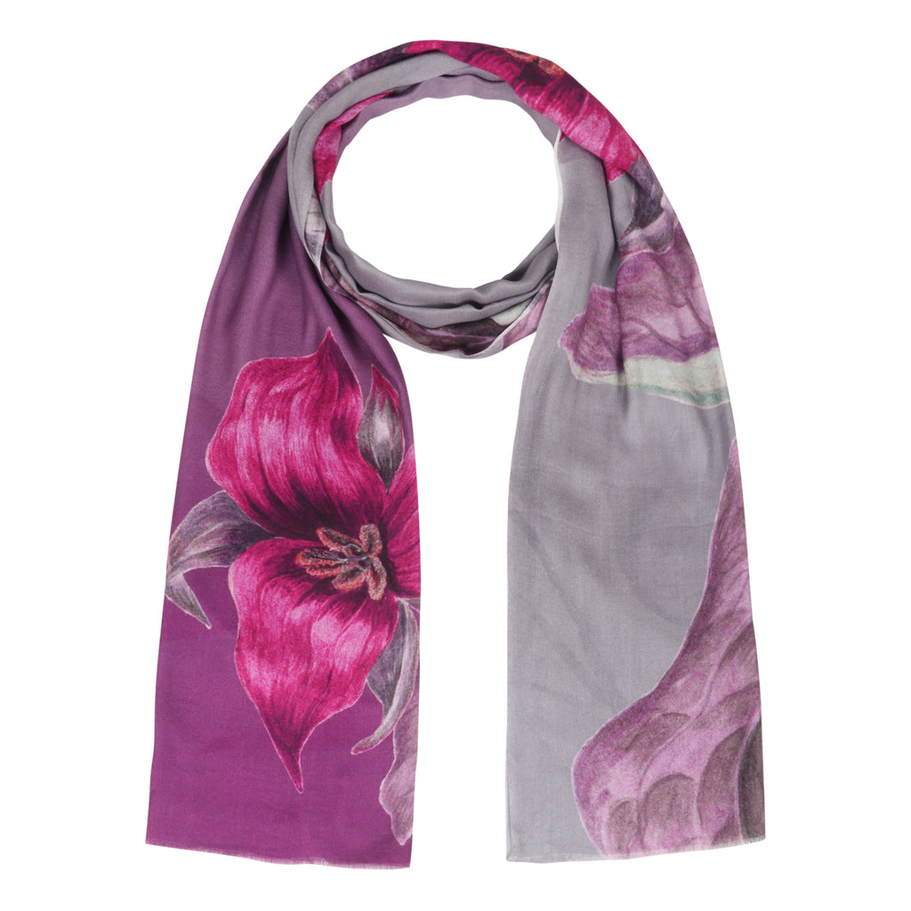 Milk Digital Printed Stole -  Lilly